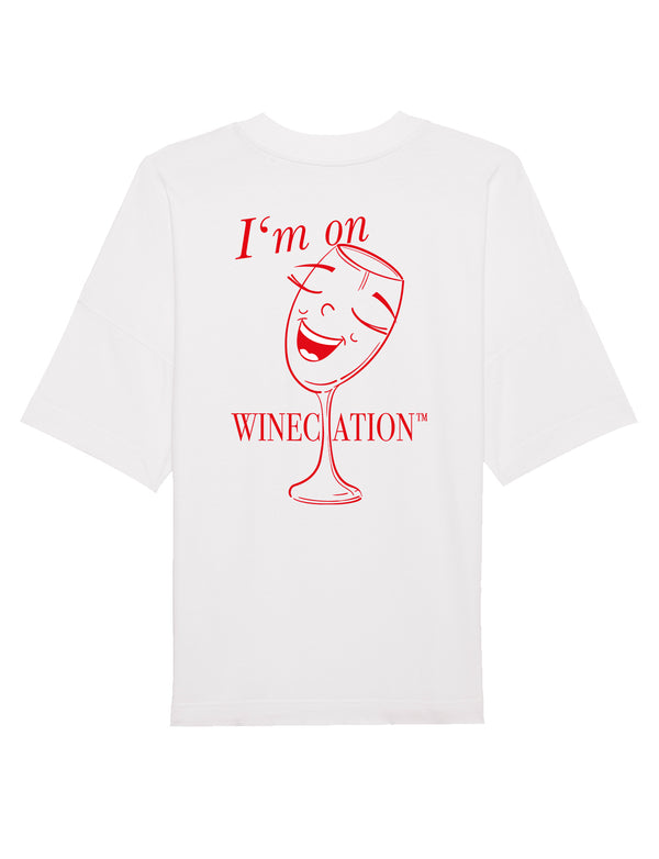 I'm on winecation - oversized shirt new
