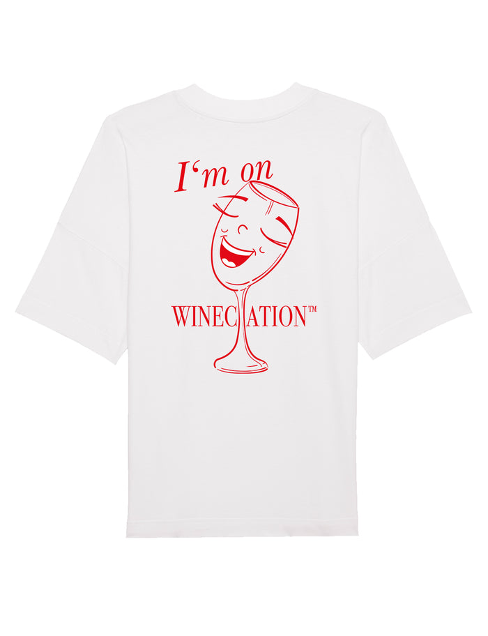 I'm on winecation - oversized shirt new