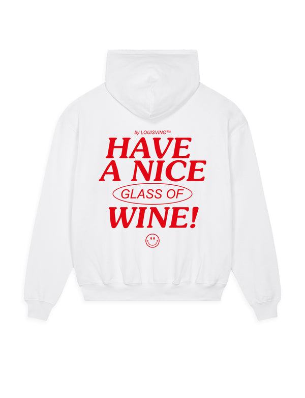 "have-a-nice-glass-of-wine" oversized hoodie